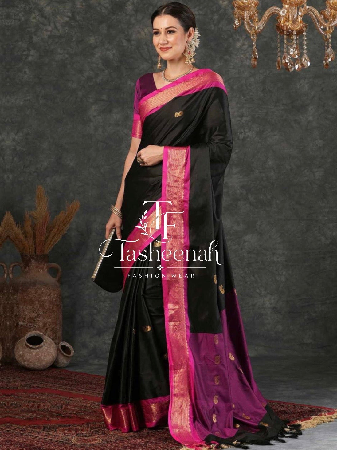SOFT LICHI SILK SAREE