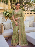 Party Wear Soft Star Georgette Saree