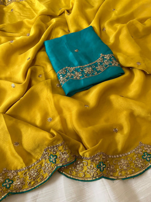 EMBROIDERY SAREE