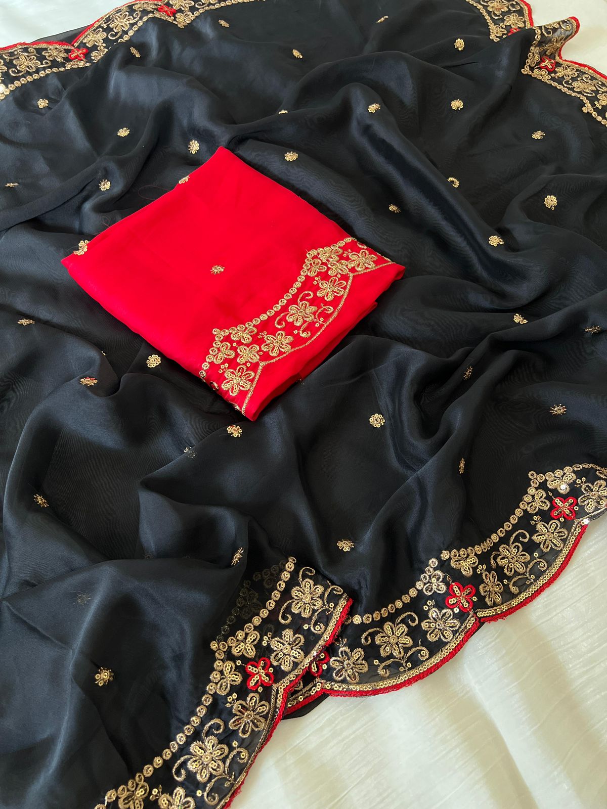 EMBROIDERY SAREE