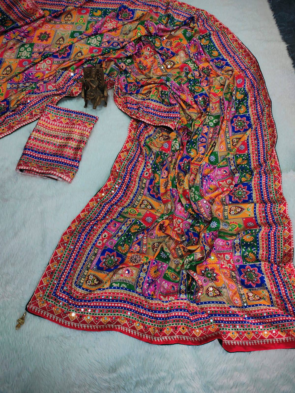 Mirror Saree
